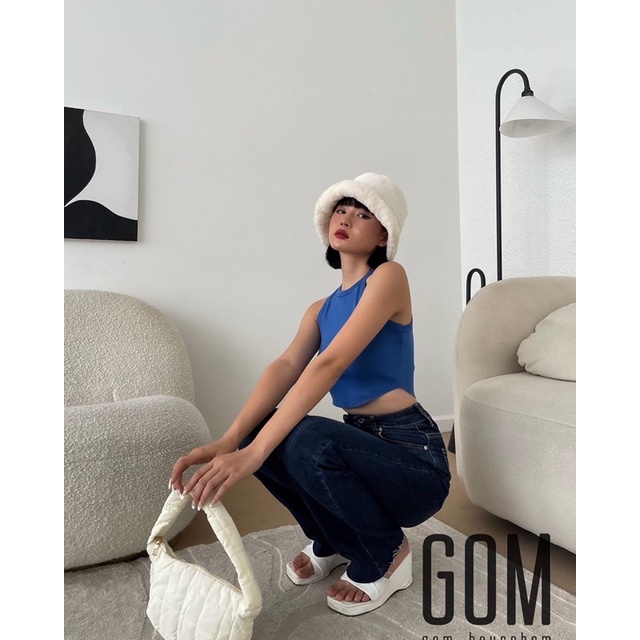 Áo sát nách lai bầu (ảnh thật shop chụp)