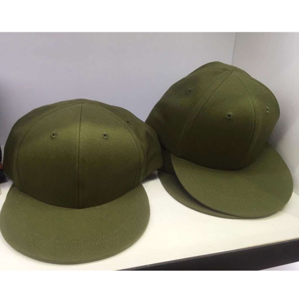 Mũ lưỡi trai 6 Múi Lính Mỹ hàng cao cấp nhập khẩu Thái Lan màu xanh quân đội vành phẳng phong cách cực ngầu