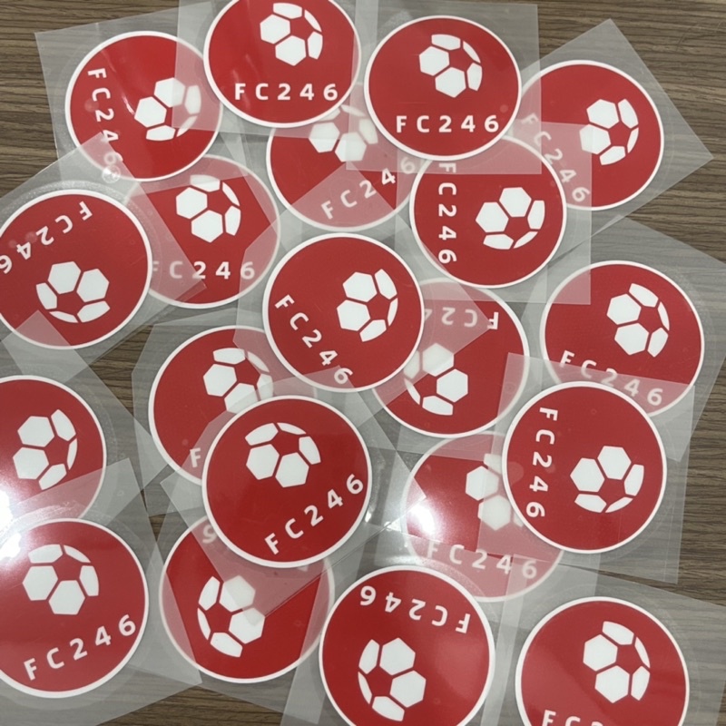 Decal ủi tổng hợp logo bóng đá | Logo Sticker Patch in áo ủi trực tiếp lên vải