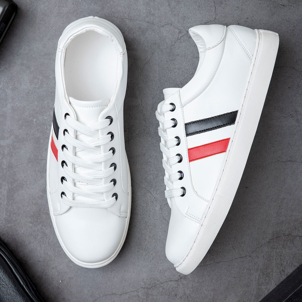 Giày thể thao nam kiểu dáng sneaker trẻ trung năng động đế cao su êm ái LC01 | BigBuy360 - bigbuy360.vn