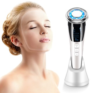 Máy massage mặt, búa điện di nóng lạnh đa chức năng thế hệ mới