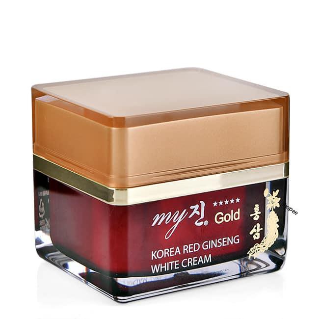 zo555 KEM HỒNG SÂM HÀN QUỐC MY GOLD KOREA RED GINSENG WHITE CREAM