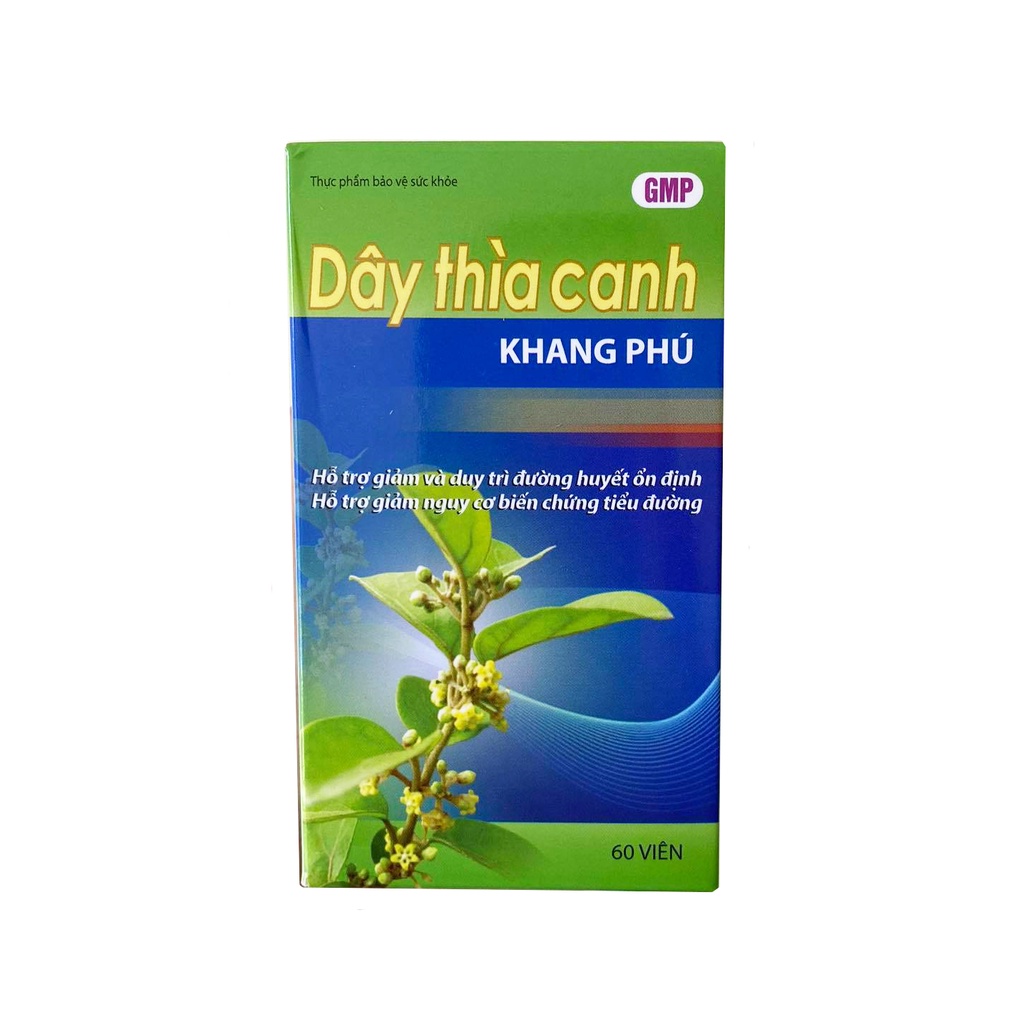 Viên Thìa Canh Khang Phú - Hỗ Trợ Hạ Đường Huyết Hiệu Quả - Hộp 30-60 viên