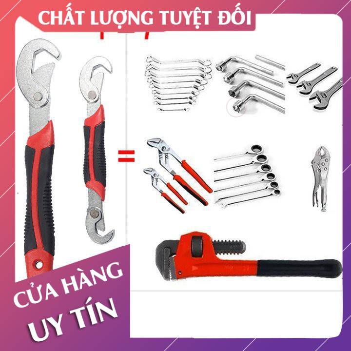 [Combo 2] Bộ cờ lê mỏ lết đa năng thông minh 2 trong 1 cle molet clê từ 9mm đến 36mm  - Lan Chi Mart