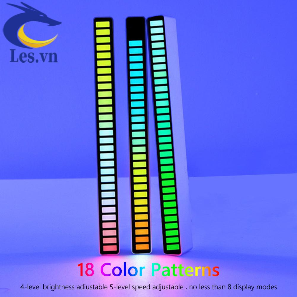 Thanh Đèn LED RGB Điều Khiển Bằng Âm Thanh Kèm Phụ Kiện