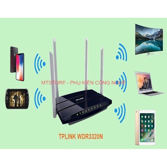 Bộ phát wifi băng tần kép TPLINK 3320 chuẩn AC 600 Mbps sóng xuyên tường, modem wifi - Hàng Like New 95% | BigBuy360 - bigbuy360.vn