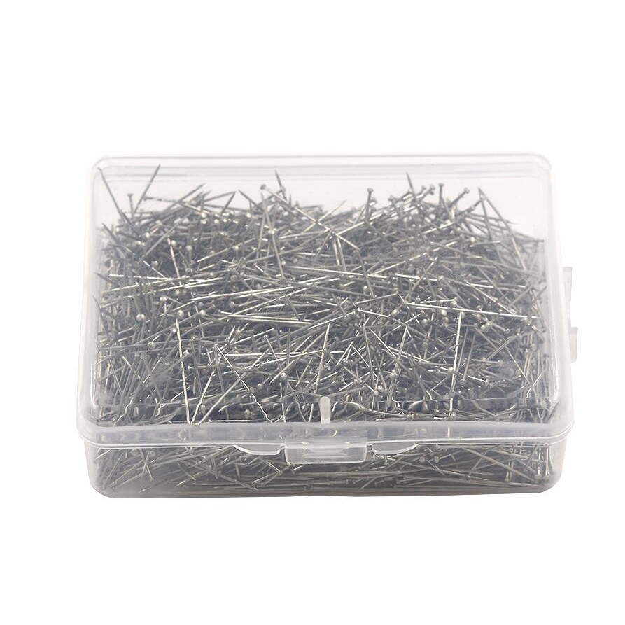 Set 1600 Ghim Đầu Bi 26mm Bằng Thép Không Gỉ Dùng Làm Trang Sức DIY