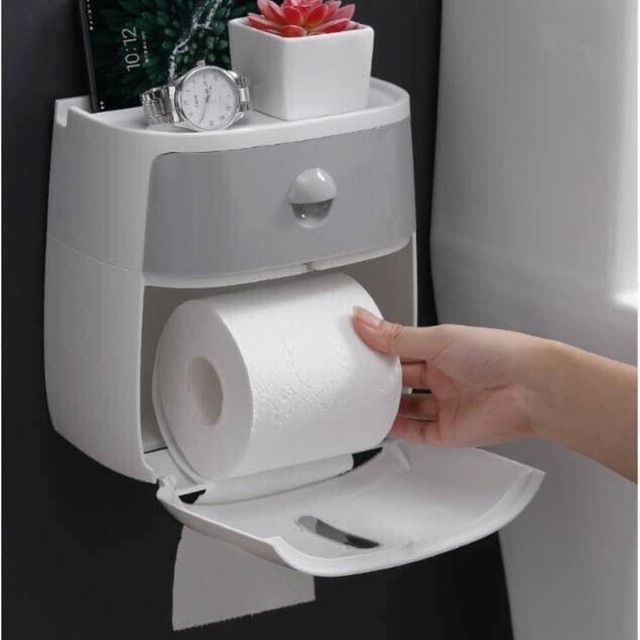Kệ để giấy vệ sinh 2 tầng ecoco