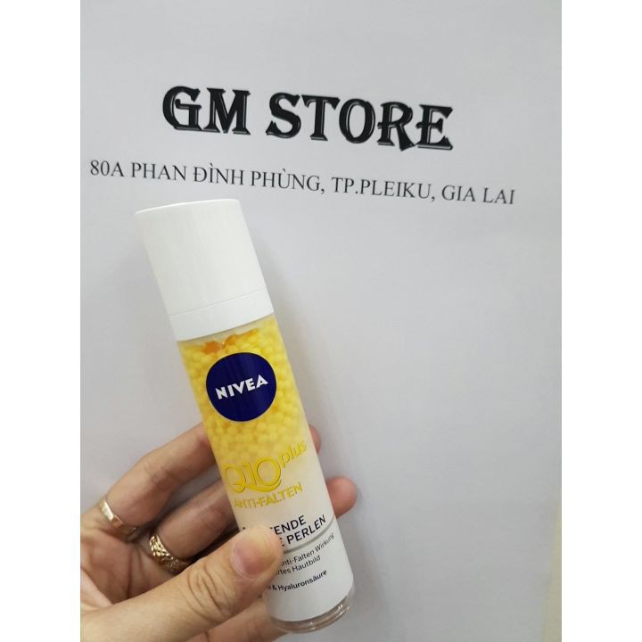 Gm store- Serum Nivea q10 plus anti-falten tinh chất ngọc trai chống nhăn 40ml