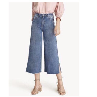Quần jeans culottes VNXK dư xịn