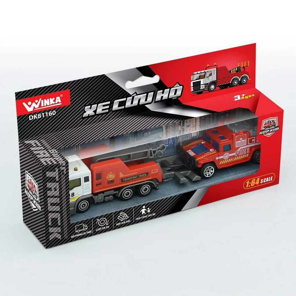 Đồ Chơi : Mô Hình Xe Hợp Kim - Xe Cứu Hộ DK81160