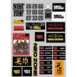 [Có sẵn] Sticker NCT 127 Kick it!