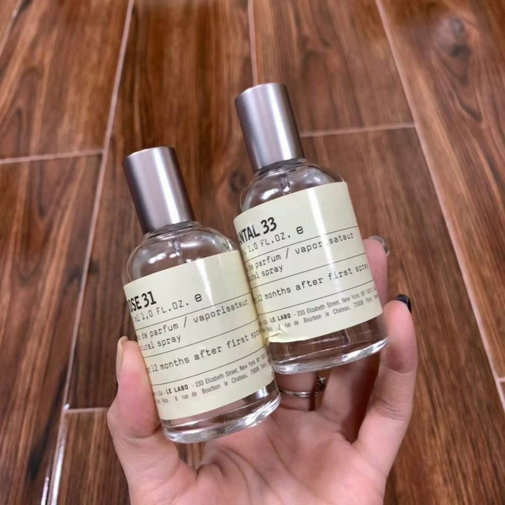 Set 4 Lọ Nước Hoa Le Labo Size Trung Bình 30ml