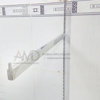 10 Thanh Ray gắn tường 1m đơn A1