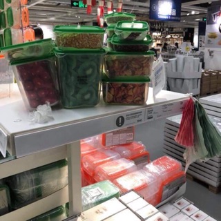 Bộ hộp nhựa ikea 17 hộp