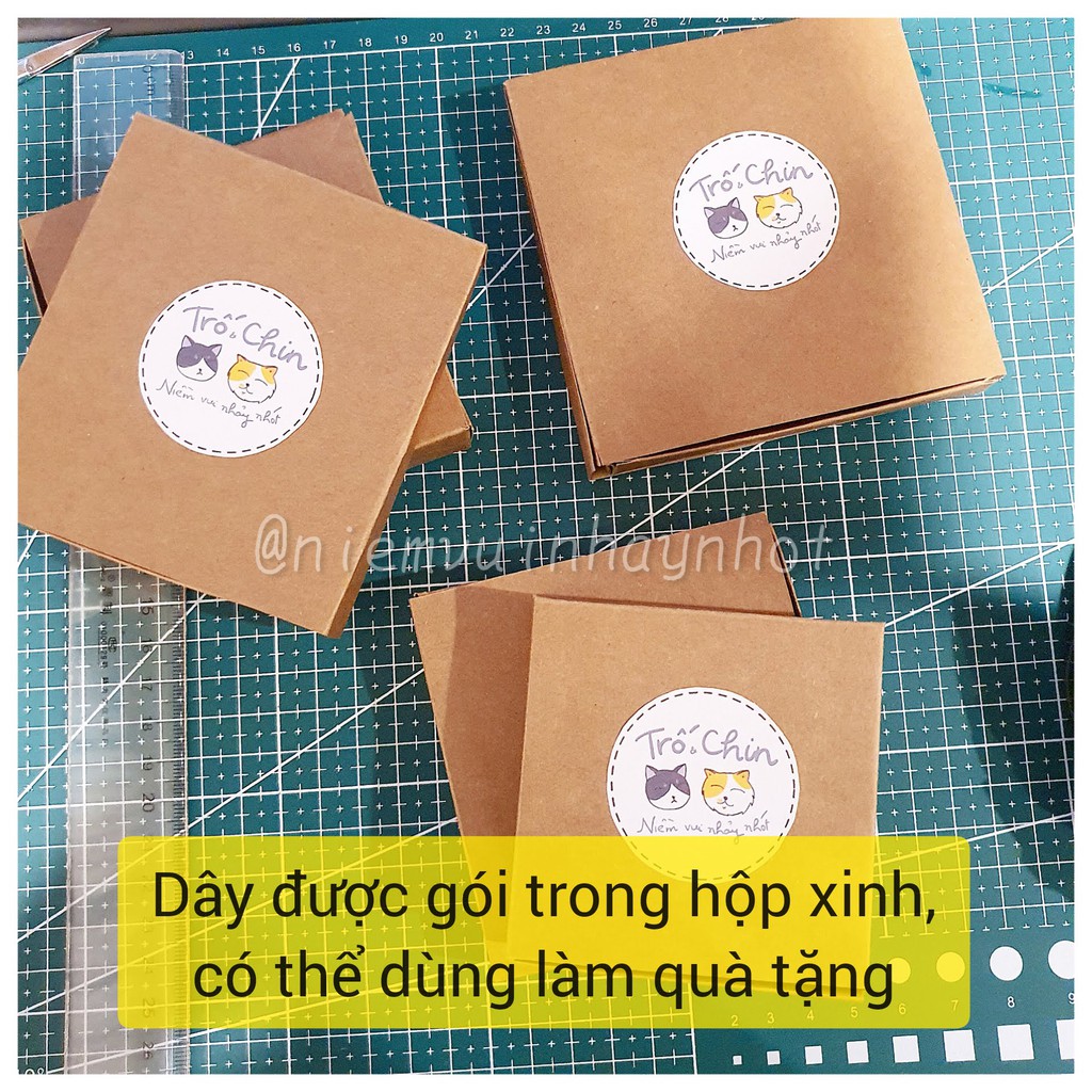 [HANDMADE] Dây đeo khẩu trang Dây đeo kính CLOUD PINK hồng trắng - Gắn charm tên cho từng cá nhân | BigBuy360 - bigbuy360.vn