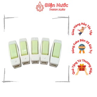 Công Tắc Quả Nhót 6A, Công Tắc Treo Cực Đồng Đúc Chống Move Tia Điện, Phím Bấm Phát Quang Nhựa ABS Chống Giật 9020