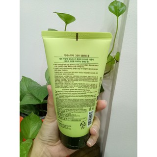 sữa rửa mặt trà xanh innisfree