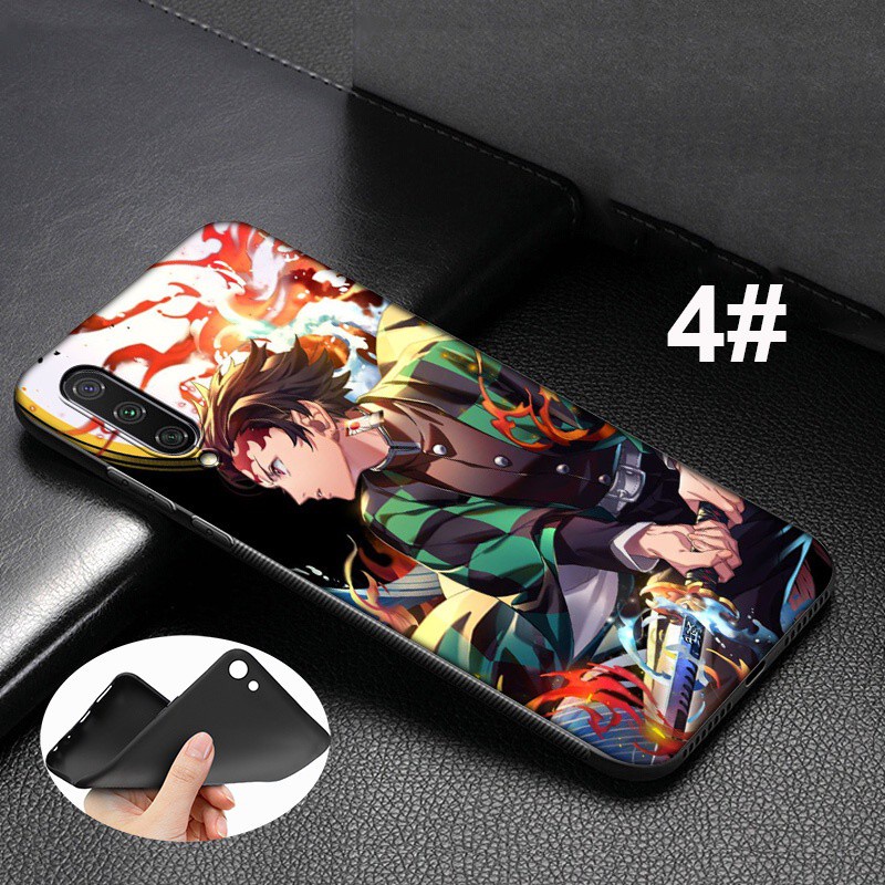 Ốp Điện Thoại Silicon Mềm Hình Demon Slayer Anime Cho Xiaomi Redmi Note 8t 9t 9 9s 10 Pro Max Md106