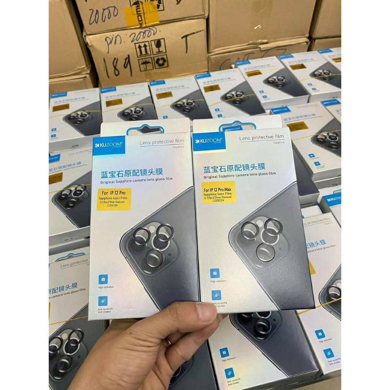 [ kuzoom nhũ ] bộ dán mắt camera cho iPhone 14 pro max/14 pro/13 pro max/13 pro,12 Pro max,11promax 11 pro max siêu đẹ