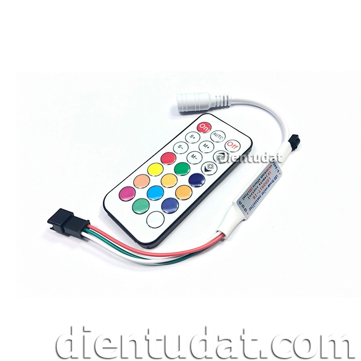 Bộ Driver LED RGB WS2811 WS2812 1903 - Kèm Remote Hồng Ngoại