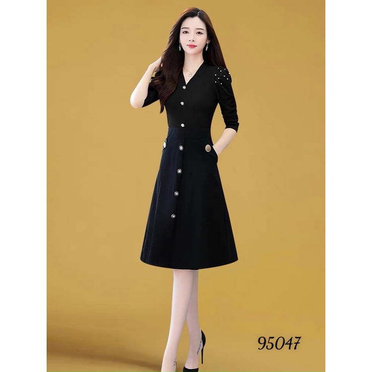 (HCM) ĐẦM VINTAGE ĐẾN GỐI SANG CHẢNH - TIỂU THƯ THANH LỊCH SANG TRỌNG CHO CÁC NÀNG JANGMY