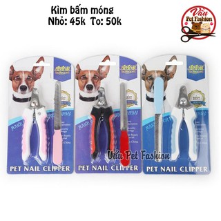 Kìm bấm móng cho chó mèo - mẫu mã có thể thay đổi tùy từng đợt hàng