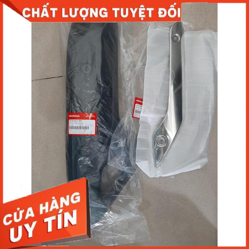 [ GIÁ ƯU ĐÃI ] ốp bô Tấm cách nhiệt ống xả sh 2012- 2013-2014-2015-2016 chính hiệu honda