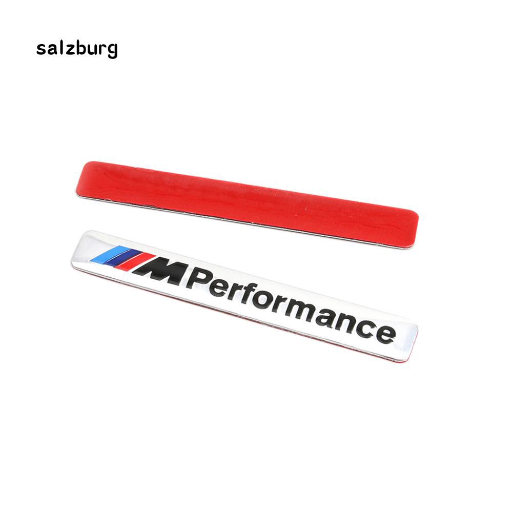 Miếng dán trang trí xe hơi hình logo chữ M performance bằng kim loại cho BMW | BigBuy360 - bigbuy360.vn