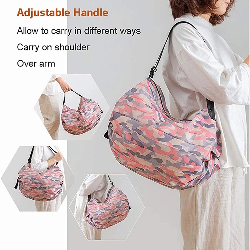 Túi Xách Mua Sắm Bằng Polyester Cỡ Lớn Chống Nước Đa Năng