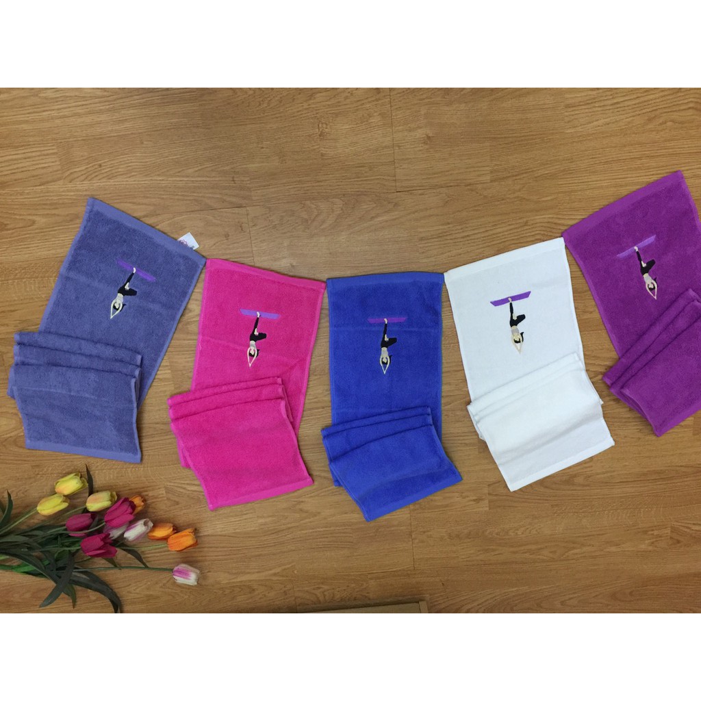 Khăn lau mồ hôi Yoga - khăn dày, độ thấm hút cao, siêu bền đẹp