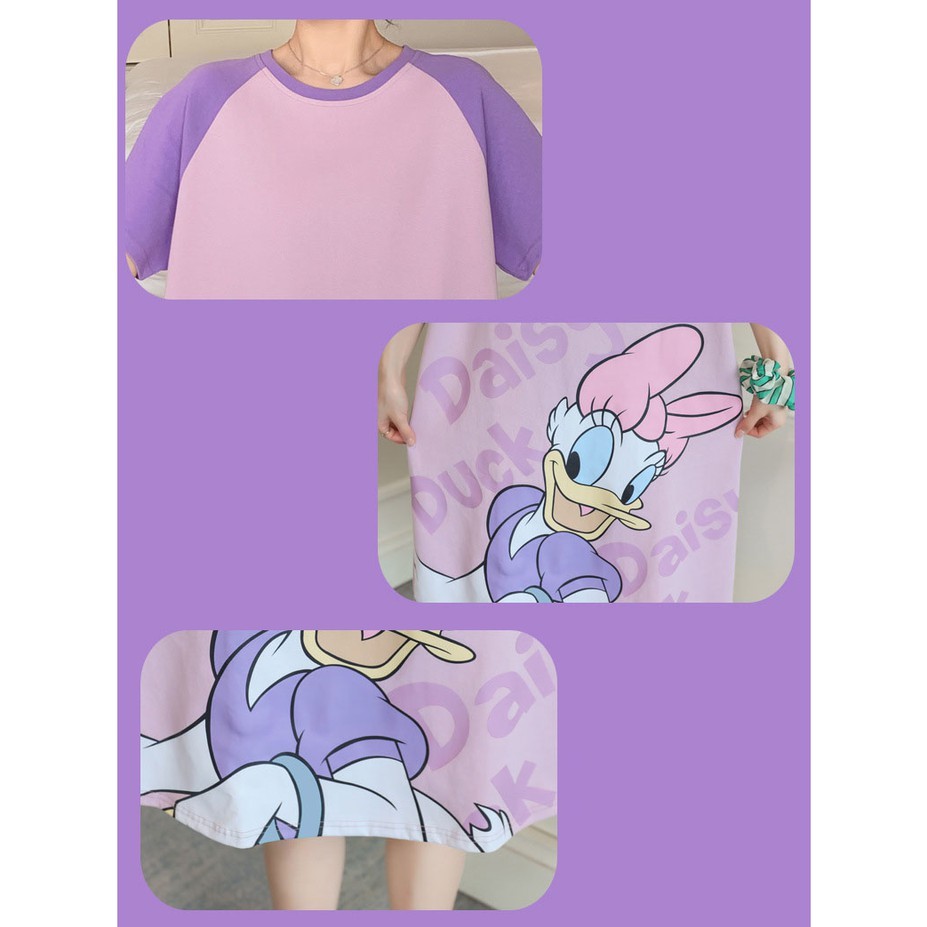 Váy Ngủ Nữ Cotton Siêu Dễ thương Guu- Váy Mặc Nhà Cute Bầu Bí Mặc Thoải Mái DN07 | BigBuy360 - bigbuy360.vn