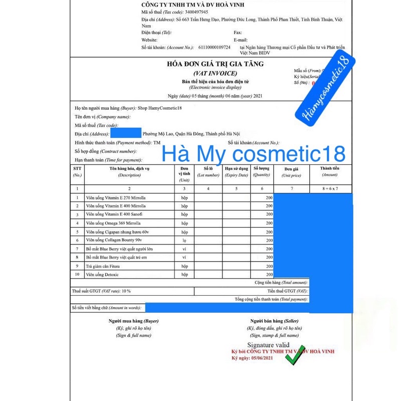 Vitamin E 270mg và 400mg mirrolla nga