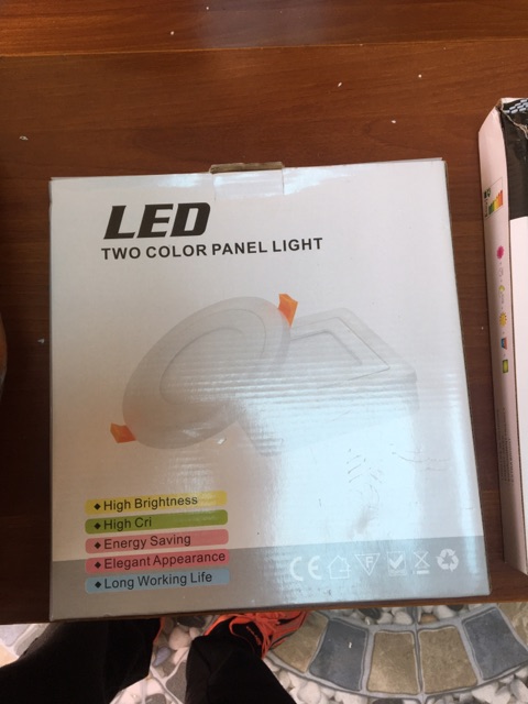 Đèn led ốp nổi vuông, tròn 24w ánh sáng trắng tomoki