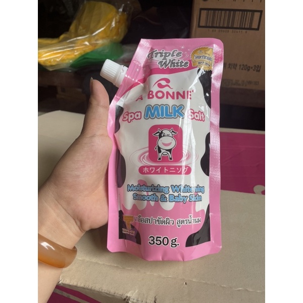 Muối tắm sữa bò A Bonne Thái Lan 350g chính hãng
