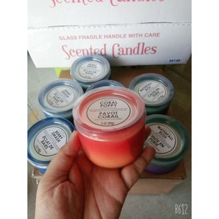 Nến thơm Scented candles 4 mùi (  thủy tinh)