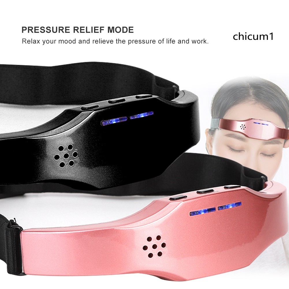 [Hàng mới về] Máy massage đầu chạy điện không dây USB hỗ trợ giảm căng thẳng chăm sóc sức khỏe chống khó ngủ