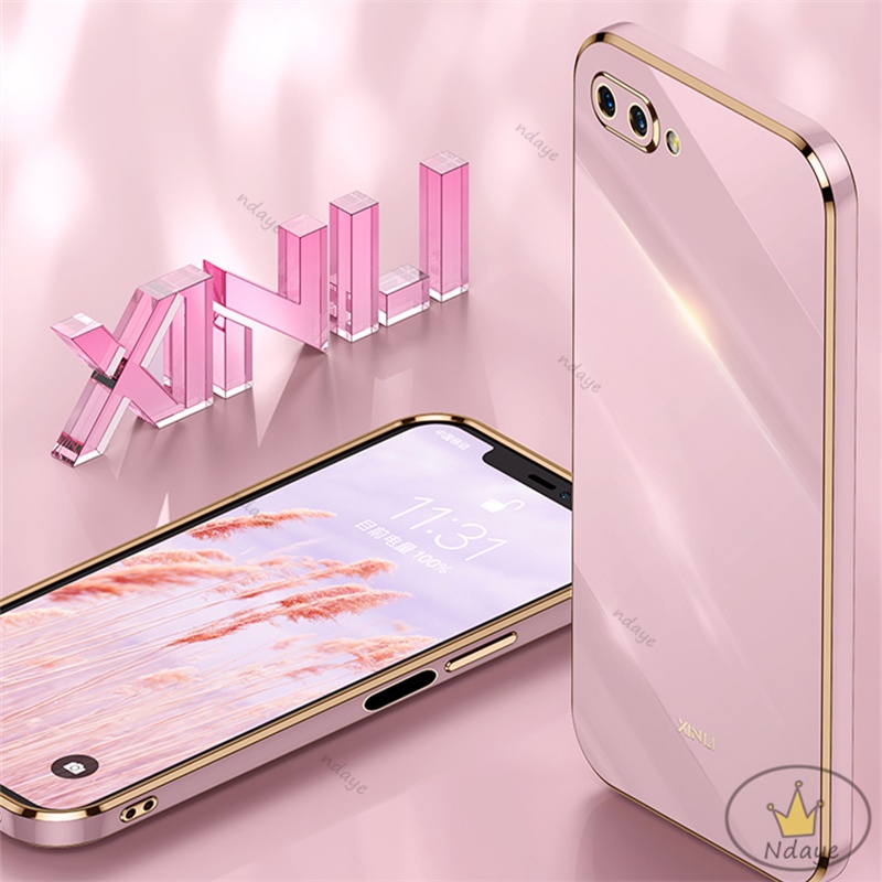 Ốp Lưng Realme C2 C3 C31 C35 C11 C15 C12 C25 C21 C20 C11 Ốp Điện Thoại Bảo Vệ Camera Màu Trơn Realme Cho NDYZB