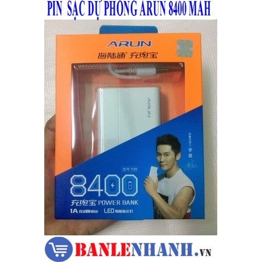 PIN SẠC DỰ PHÒNG ARUN 8400 MAH
