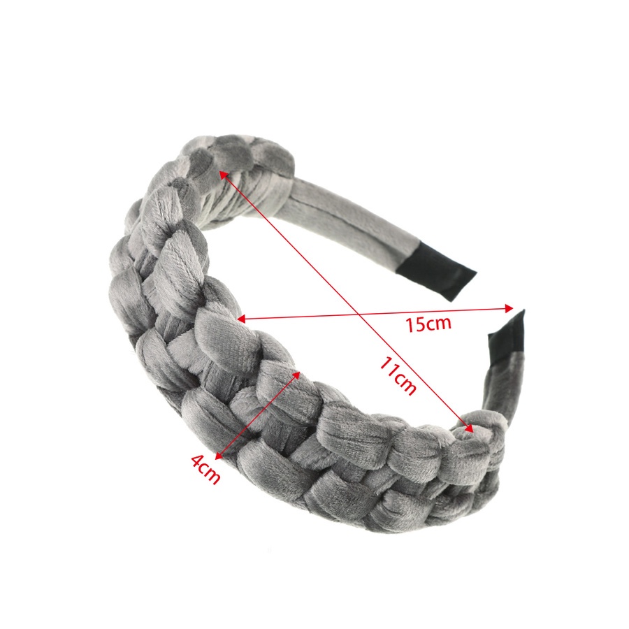 Băng đô bằng nhung bản rộng phong cách Hàn Quốc cho nữ