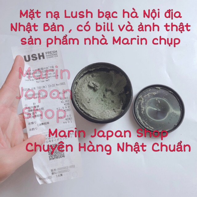 (Order Nhật,date 2-3 tháng)Mặt nạ tươi Lush Mask of Magnaminty 125g