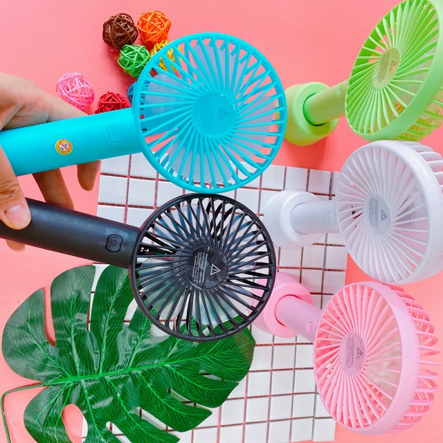 Quạt mini tích điện cầm tay có đế N9