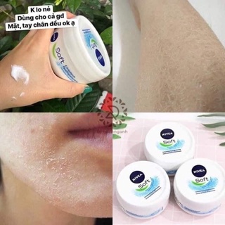 Kem dưỡng da Nivea Soft Đức 200ml