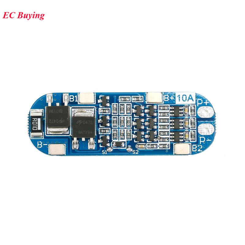 Bảng Mạch Sạc Bảo Vệ PCB BMS 3S 10A 11.1V 12V 12.6V 18650