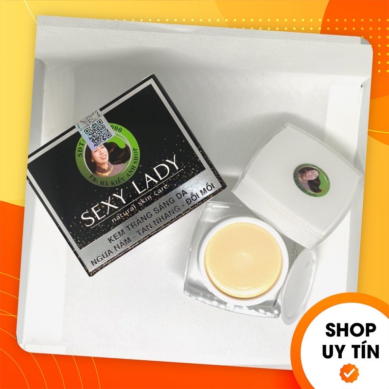 Kem Face Hà Kiều Anh - Kem Sexy Lady Dưỡng Trắng Da Giảm Thâm Nám