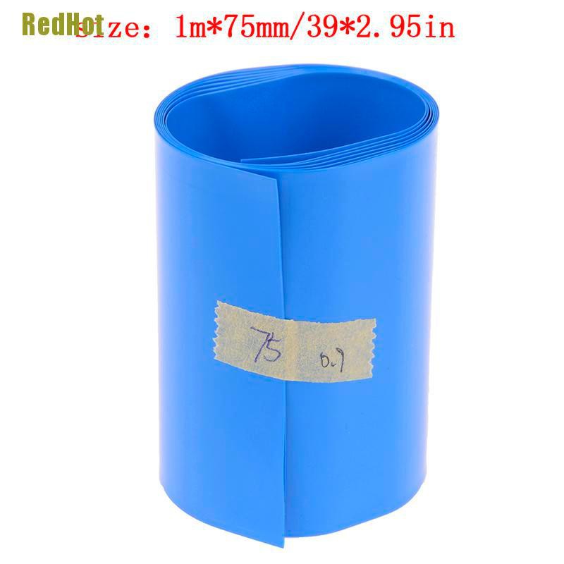 Ống co nhiệt bọc pin li-on 18650 bằng nhựa PVC bền
