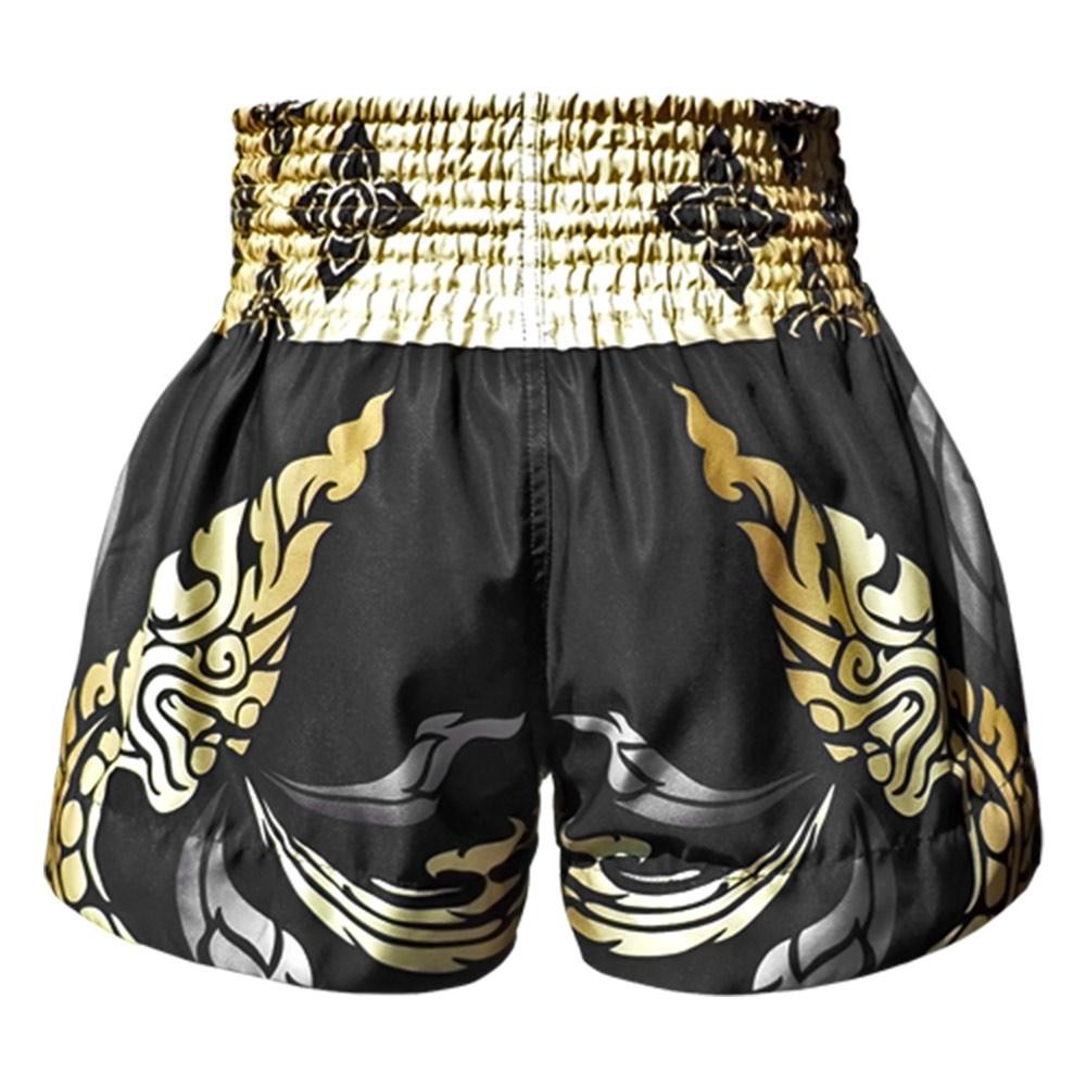 Quần Muay Thai Tuff King Of Naga Black