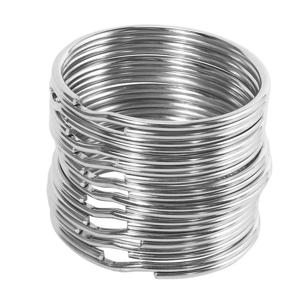 Set 10 Vòng Cao Su Gắn Chìa Khóa 50Mm Chất Lượng Cao