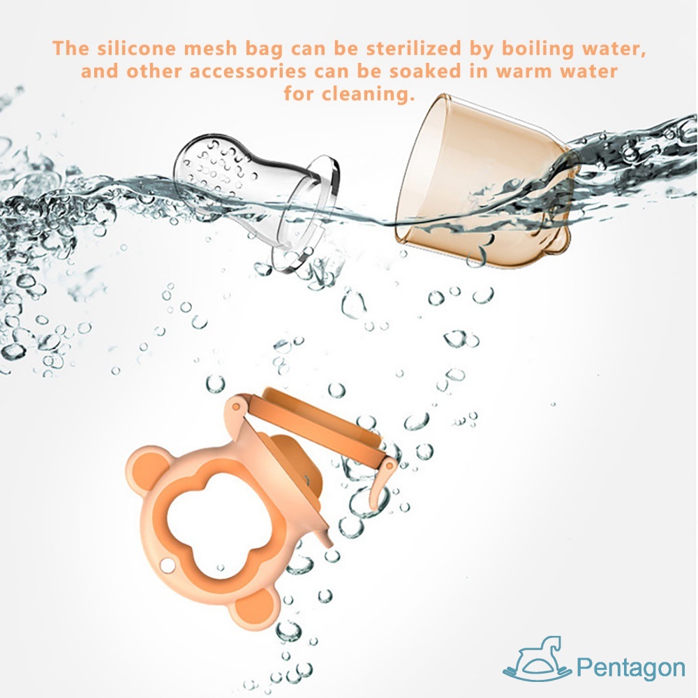 Núm Ti Giả Tập Ăn Dặm Cho Bé