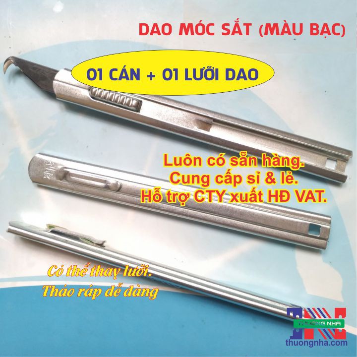 DAO MÓC CÁN SẮT BẠC-LOẠI TRƯỢT